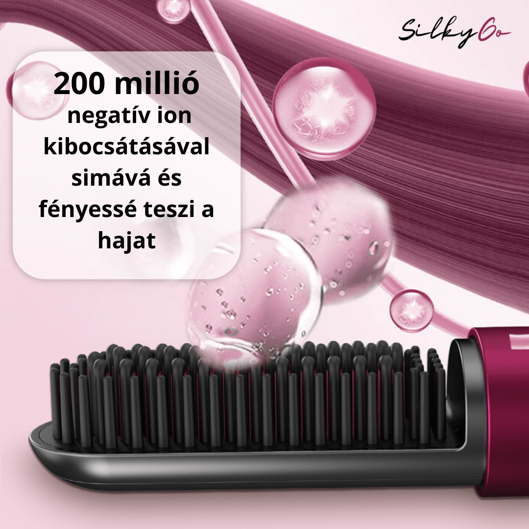 SilkyGo - kompakt hordozható hajformázó - SilkyGo