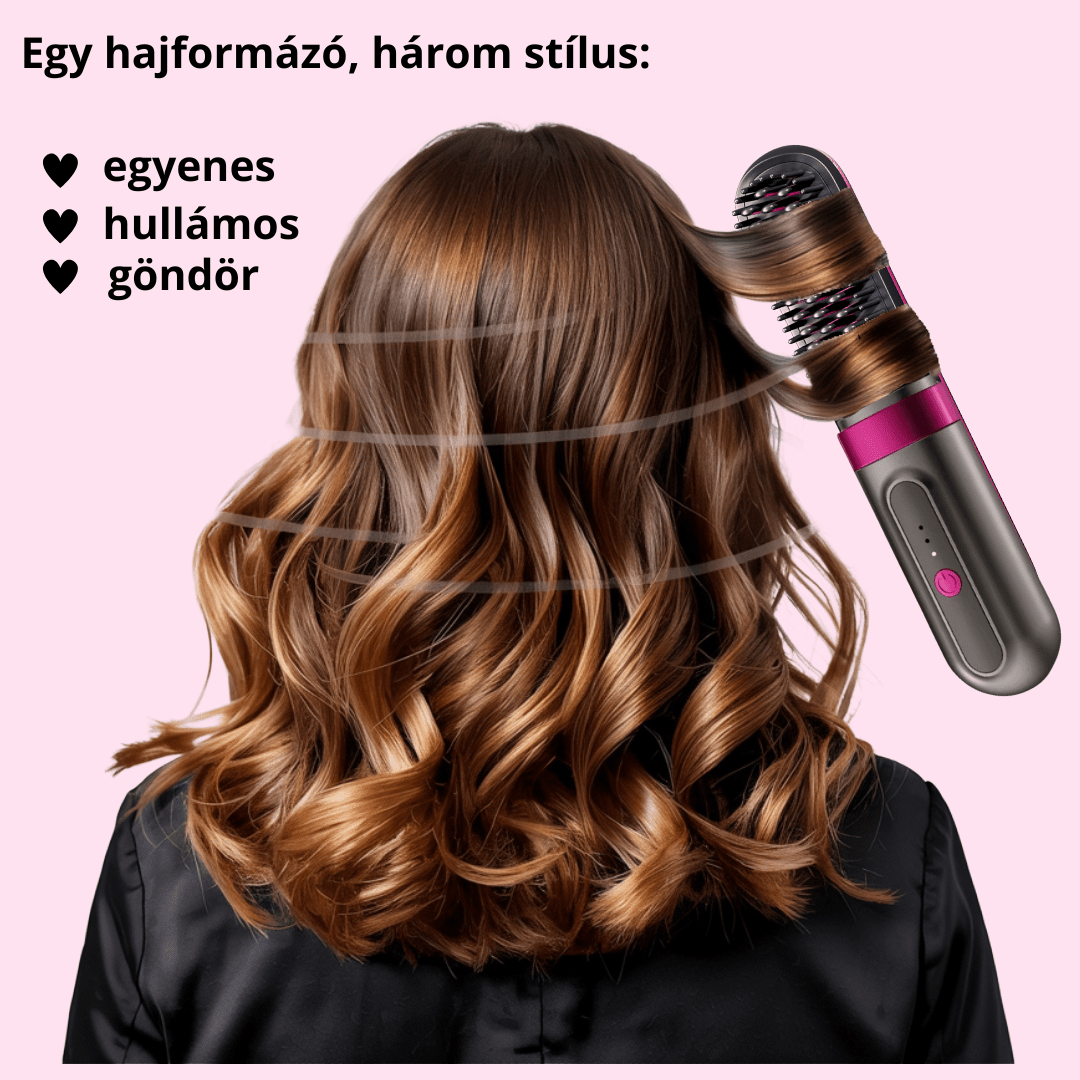 SilkyGo - kompakt hordozható hajformázó - SilkyGo