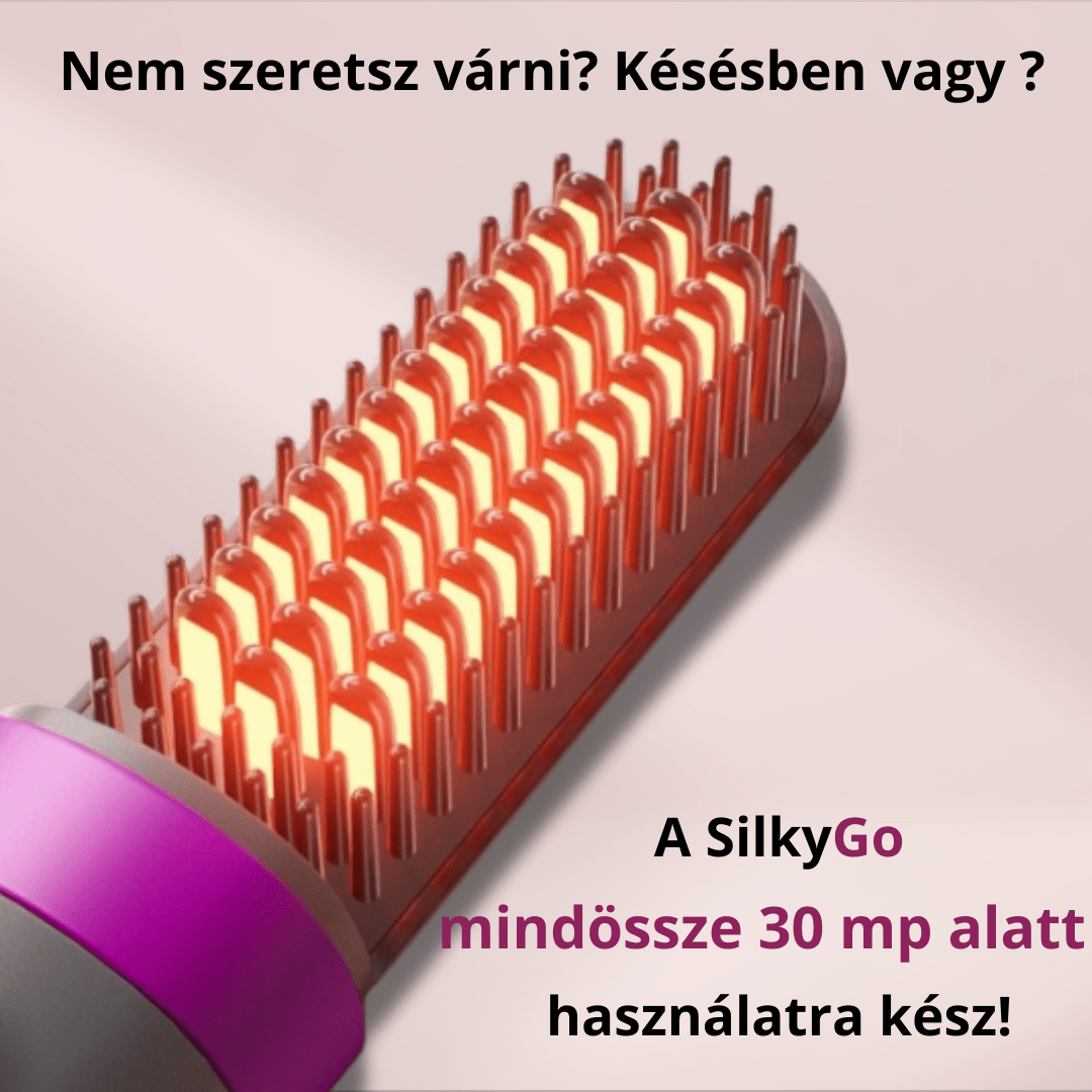 SilkyGo - kompakt hordozható hajformázó - SilkyGo